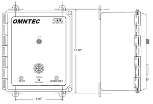LU1-LF | 1 Channel Alarm Panel Float Sensor