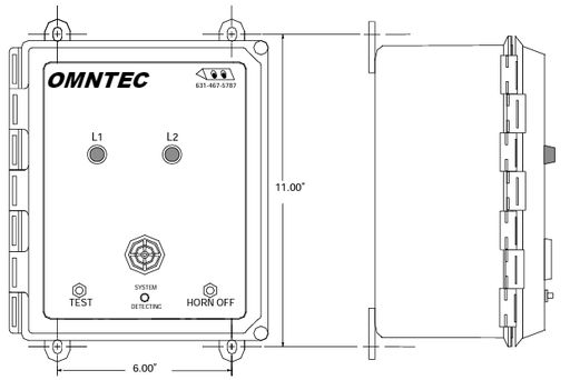 LU2-LF | 2 Channel Alarm Panel Float Sensors