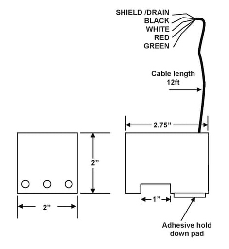 BX-LS-1.25 | Non-Distinguishing Sensor