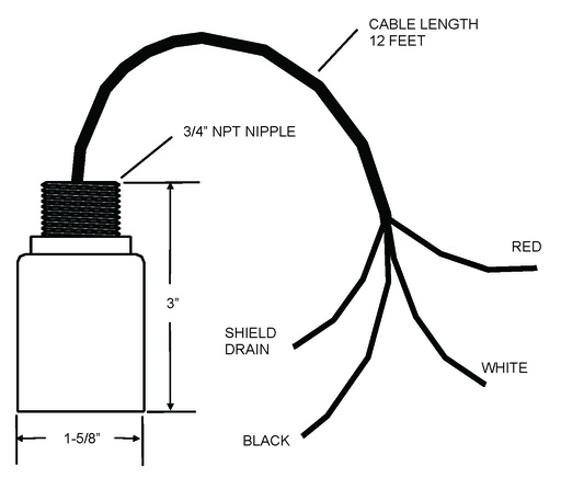 LS-ASC-PVC | Non-Distinguishing Sensor